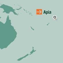 Samoa Map